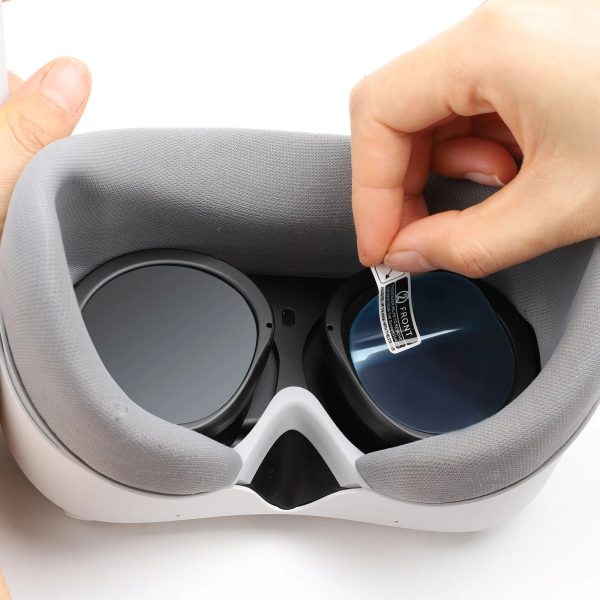 2Sets Protective Films for PICO 4 VR Glasses Head Film Headwear HD Film for PICO 4 Accessories - Image 3