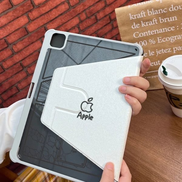 360° Rotating Case For IPad Pro 11 2022 10th 10.9 2022 Air 5 Air4 3 2 1 9.7 10.2 Mini 6 5 4 3 2 1 PU Leather Cover With Pen Slot
