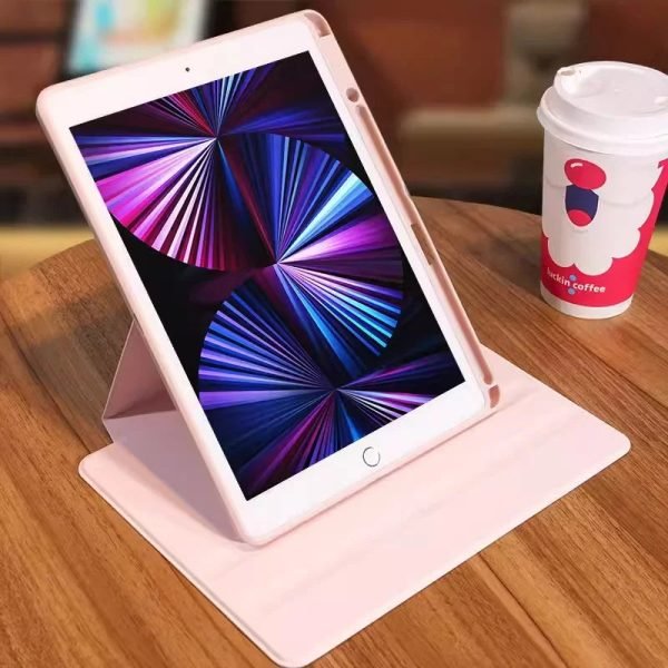 360° Rotating Case For IPad Pro 11 2022 10th 10.9 2022 Air 5 Air4 3 2 1 9.7 10.2 Mini 6 5 4 3 2 1 PU Leather Cover With Pen Slot - Image 17