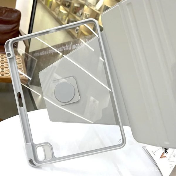 360° Rotating Case For IPad Pro 11 2022 10th 10.9 2022 Air 5 Air4 3 2 1 9.7 10.2 Mini 6 5 4 3 2 1 PU Leather Cover With Pen Slot - Image 16