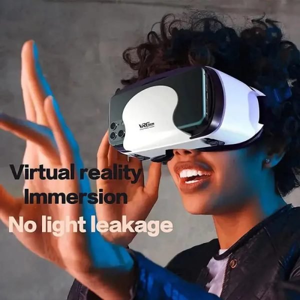 3D VR Headset Virtual Reality Smart Glasses Helmet For Smartphones Mobile Cell Phone With Controllers Lenses Goggles Binoculars