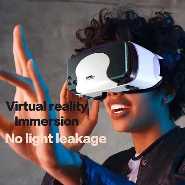 3D VR Headset Virtual Reality Smart Glasses Helmet For Smartphones Mobile Cell Phone With Controllers Lenses Goggles Binoculars - Image 5