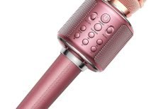 Bluetooth Microphone  Karaoke Portable  Home Wireless Singing Machine with Duet Sing/Record/Play/Reverb for Adult/Kid Gift