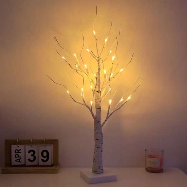 Creative Led Tree Table Lamp Full of Stars 36/108 LEDs Touch Switch Fairy Night Lamp Gift Christmas for Kids Home Bedroom Light - Image 11