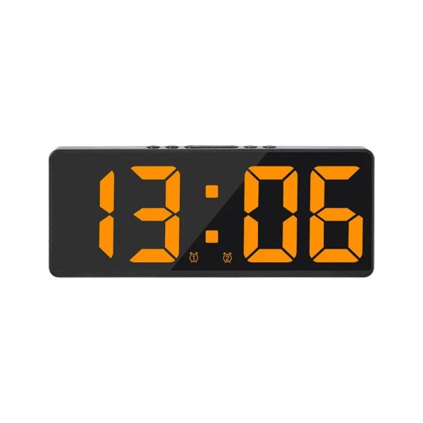 Creative Number Clock Color Nightlight Temperature Calendar Alarm Clock LED Large Number Electronic Clock Backlight Home Decor - Image 9