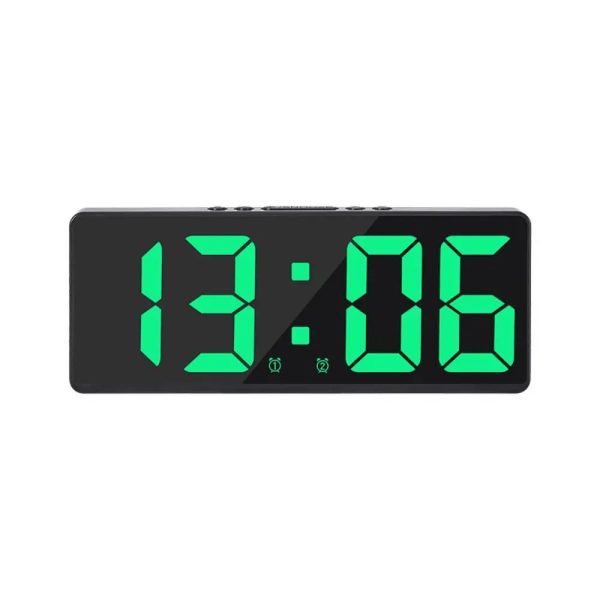 Creative Number Clock Color Nightlight Temperature Calendar Alarm Clock LED Large Number Electronic Clock Backlight Home Decor - Image 11