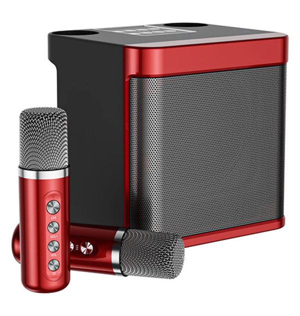 Dual Microphone Karaoke Machine for Adults and Kids Portable Bluetooth PA Speaker System with 2 Wireless Microphones for Home - Image 10