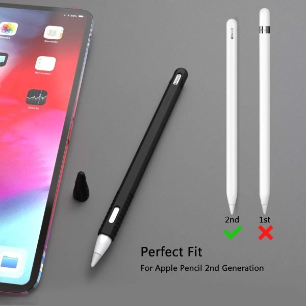 For Apple Pencil 2 Case Soft Silicone Holder Stylus Pen Cover Compatible For Apple Ipad air 4 10.9 2020 10.2 Touch Protective - Image 18
