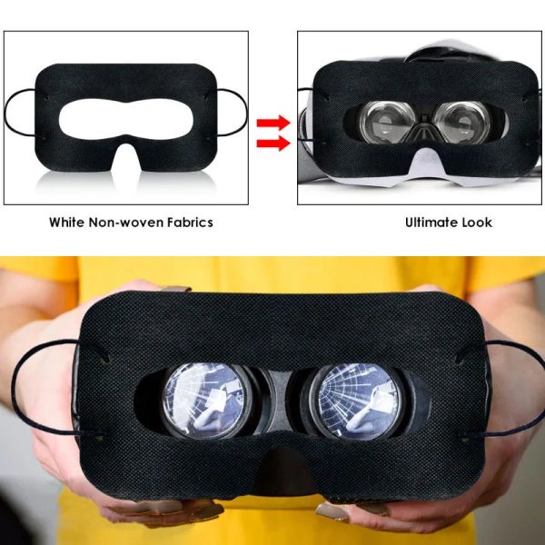 For PSVR2 VR Eye Mask Cover Hygiene Disposable Eye Mask Sweat Breathable Face Protection For Oculus Quest 2 Pico 4 PS VR2 HTC - Image 3