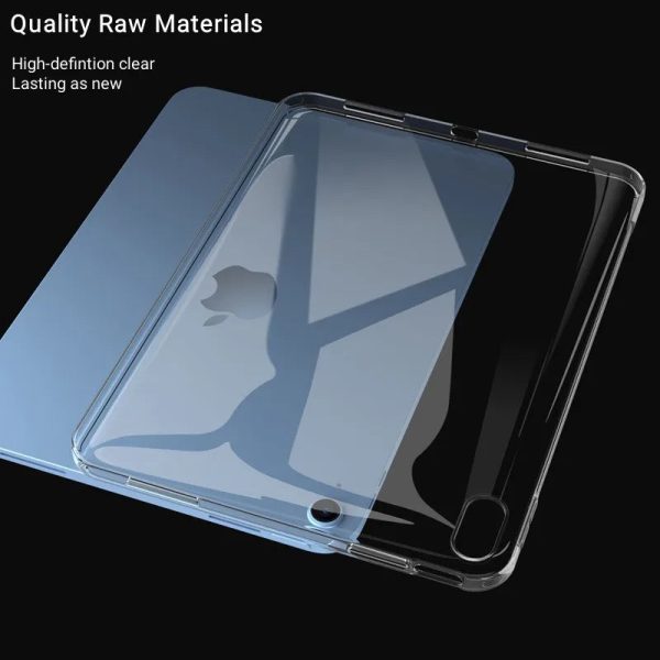 For iPad 10th/9th Case Ultra Thin Transparent Protective Case for iPad Air 5/4 Soft Silicone Cover for pro 11 2022 2021 Funda - Image 6