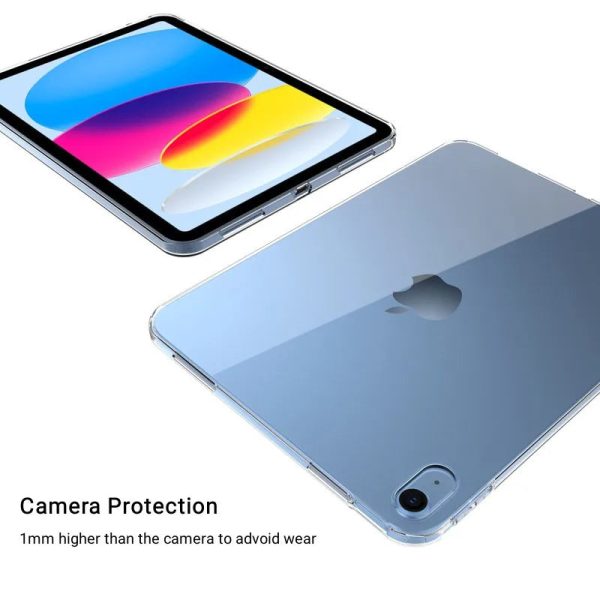 For iPad 10th/9th Case Ultra Thin Transparent Protective Case for iPad Air 5/4 Soft Silicone Cover for pro 11 2022 2021 Funda - Image 4