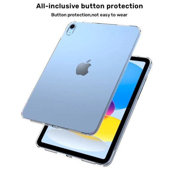 For iPad 10th/9th Case Ultra Thin Transparent Protective Case for iPad Air 5/4 Soft Silicone Cover for pro 11 2022 2021 Funda - Image 8