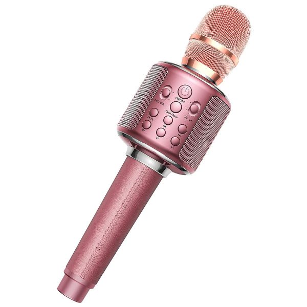 Karaoke Microphone Bluetooth Wireless Mic Portable Singing Machine with Duet Sing/Record/Play/Reverb Adult/Kid Gift for Home KTV - Image 11