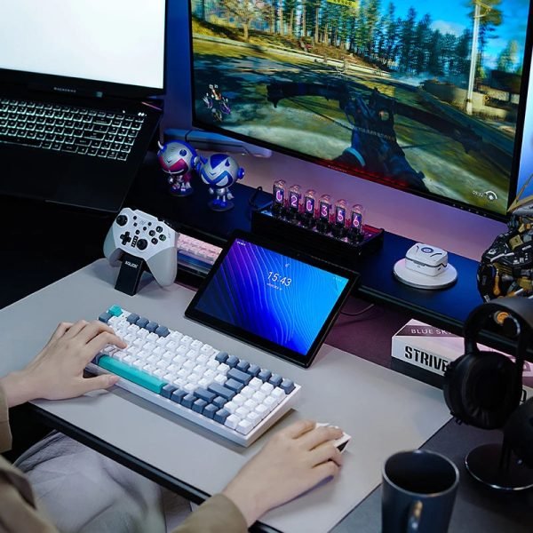 Machenike K500 Mechanical Keyboard Gaming Keyboard Wired Keyboard Hot Swappable 94 Keys RGB Light Mac Windows - Image 6