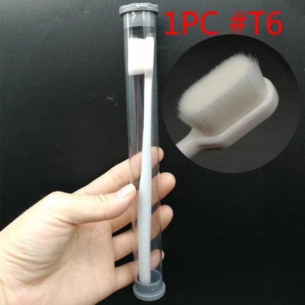 Micro Nano Manual Toothbrush Extra Soft Bristles Toothbrushes With 10,000 Bristles Dental Oral Care Teeth Brush Deep Cleaning - Image 22