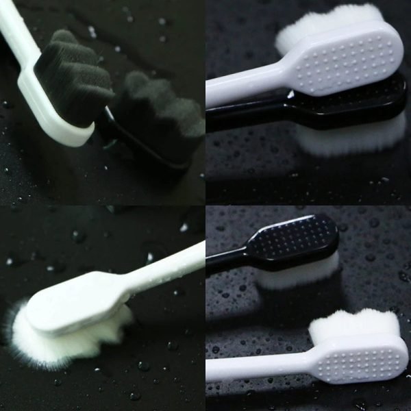 Micro Nano Manual Toothbrush Extra Soft Bristles Toothbrushes With 10,000 Bristles Dental Oral Care Teeth Brush Deep Cleaning - Image 2
