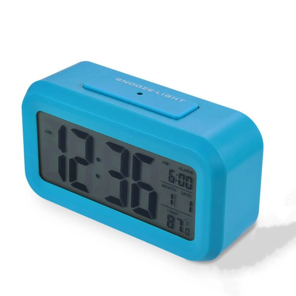 Mini Music Digital Alarm Clock Backlight Snooze Mute Calendar Desktop Alaways On Table Clocks Temperature Electronic LED Clocks - Image 11