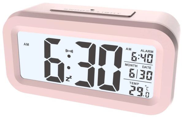 Mini Music Digital Alarm Clock Backlight Snooze Mute Calendar Desktop Alaways On Table Clocks Temperature Electronic LED Clocks - Image 12