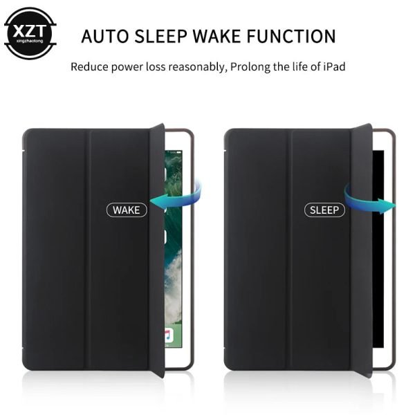 New Smart Case for iPad 10.2 inch 2019 7th Gen Auto Sleep/Wake Lightweight Stand Silicone Case for iPad 10.2 -inch - Image 17