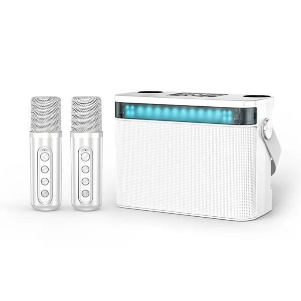Portable Family Karaoke Machine Bluetooth 5.0 Speaker Wireless Microphone Singing Equipment Stereo Bass Subwoofer Karaoke - Image 9