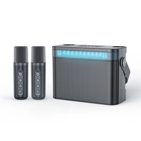 Portable Family Karaoke Machine Bluetooth 5.0 Speaker Wireless Microphone Singing Equipment Stereo Bass Subwoofer Karaoke - Image 5