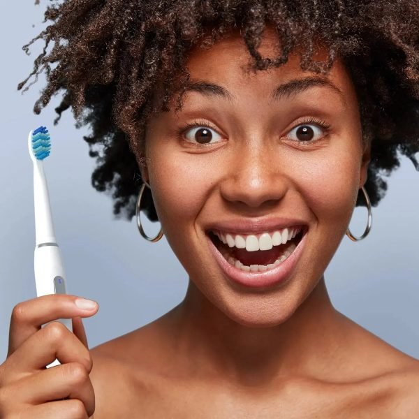 SEAGO Sonic Electric Toothbrush Portable for Travel Rechargeable 4 Modes 3 Replacement Brush Heads Dental Care Oral Health - Image 13
