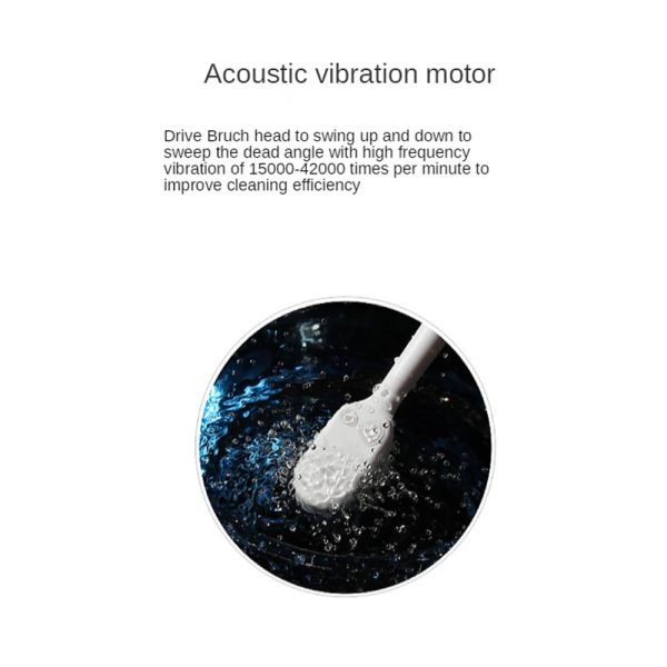 Sonic Electric Toothbrush for Adults Kid 6 Mode Smart Timer Whitening Tooth Brushes IPX7 Waterproof USB Charger Replaceable Head - Image 4