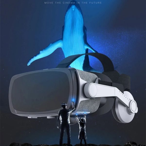 VR Virtual Reality Glasses Immersive Movie Games Intelligent Glasses Earphones All In One VR Glasses For Mobile Phones - Image 2