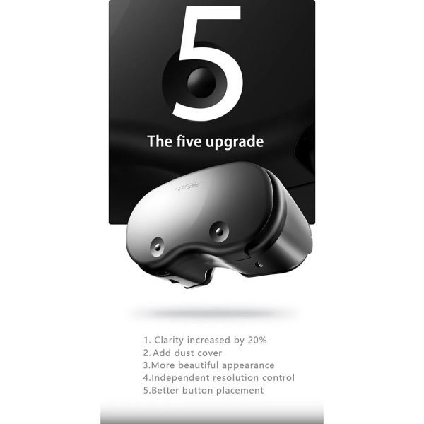 VRG Pro X7 VR Headset VR Goggles Headset With Adjustable High-Definition Lens 3D Experience For 5-7 Inches Smart Phones - Image 6