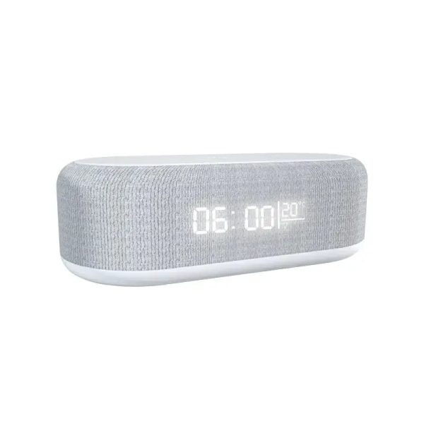 Wireless Charger Alarm Clock Time LED Light Thermometer Earphone Phone Charger 15W Fast Charging Dock Station for iPhone Samsung - Image 6
