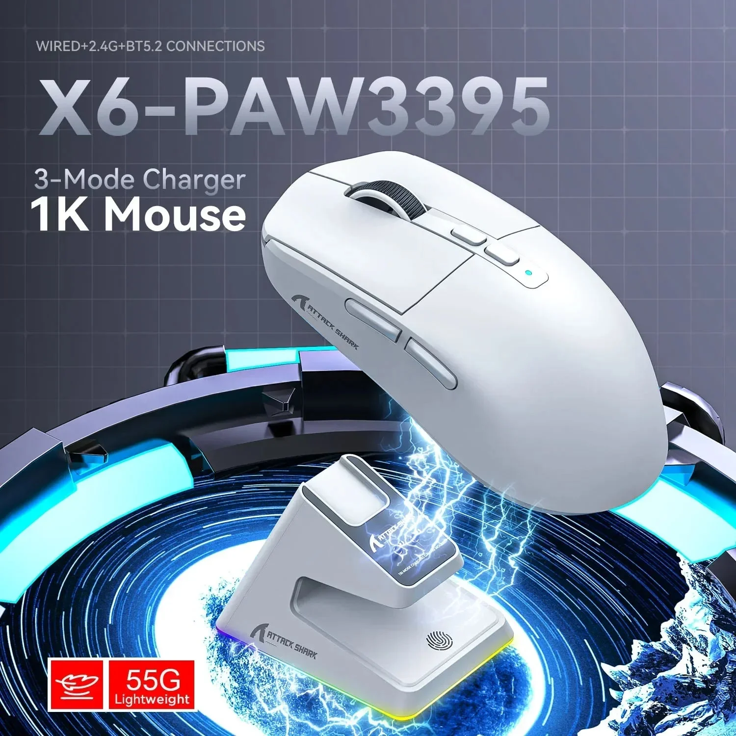 Unleashing the Power of the Attack Shark X6: The Ultimate Gaming Mouse